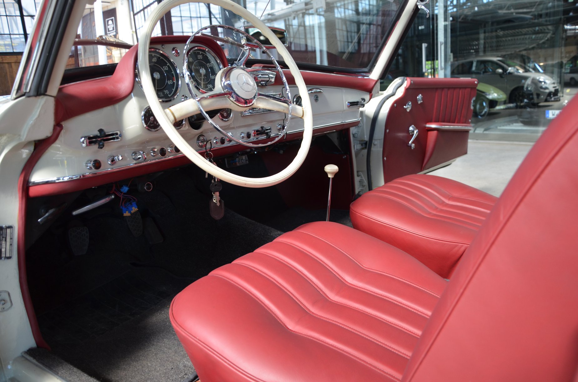 Luxus Fahrzeuginnenraum